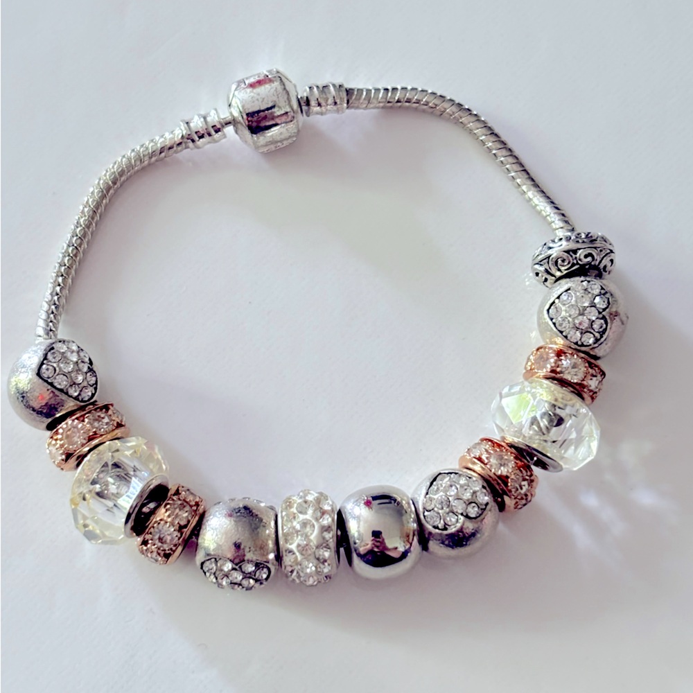 🦋2/25$ Pandora Style, Trend Model, Charm Bracelet